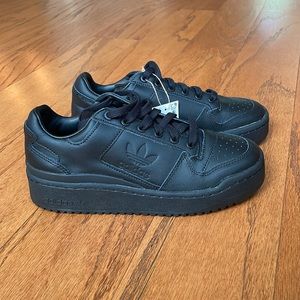 NWT Adidas Forum Bold in Black